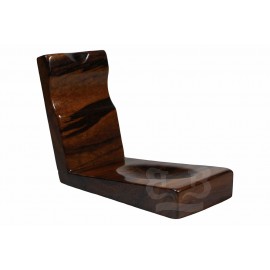 Suporte Bertoldi Botinha de Madeira Maciça – 1 Cachimbo